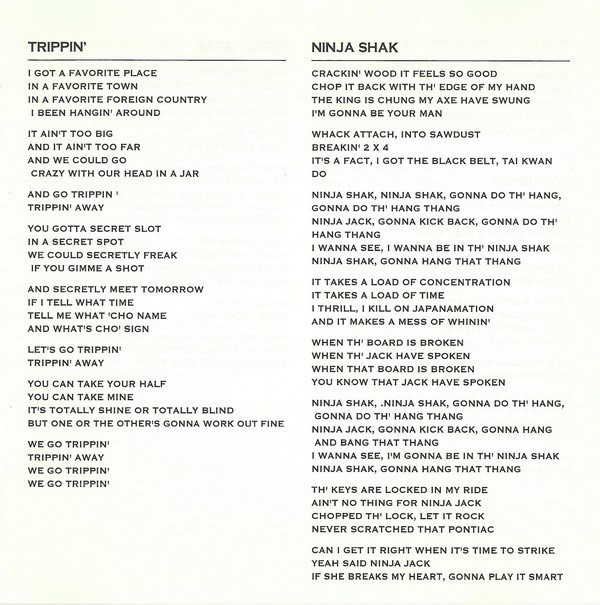 ZZ Top  XXX : Booklet 8 JPN